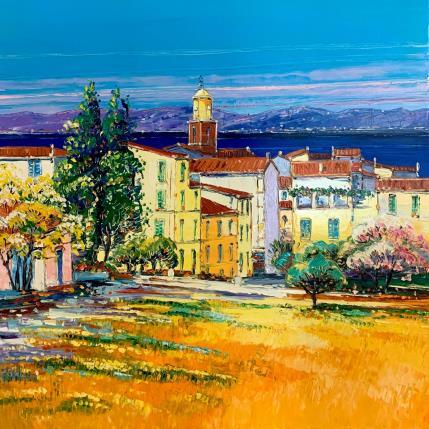 Peinture St Tropez Vue Depuis La Citadelle Par Corbi Re Liisa Carr D