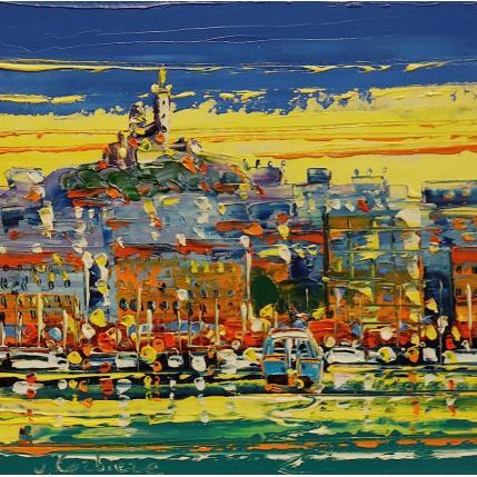 Peinture L Or Sur Marseille Par Corbi Re Liisa Carr D Artistes