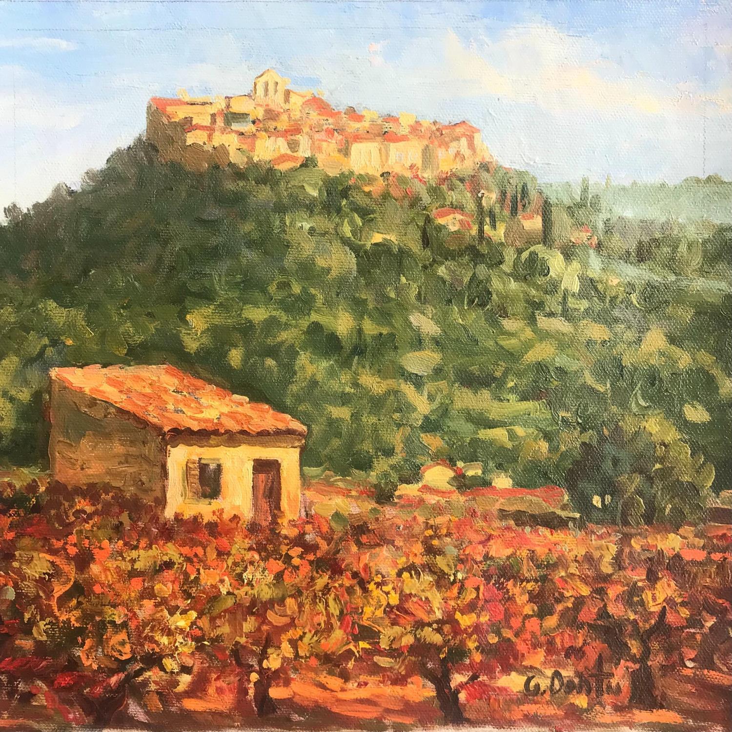 Peinture Le Castellet Cabanon Dans Les Vignes Par Dontu Grigore