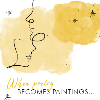 When painting and poetry echo each other