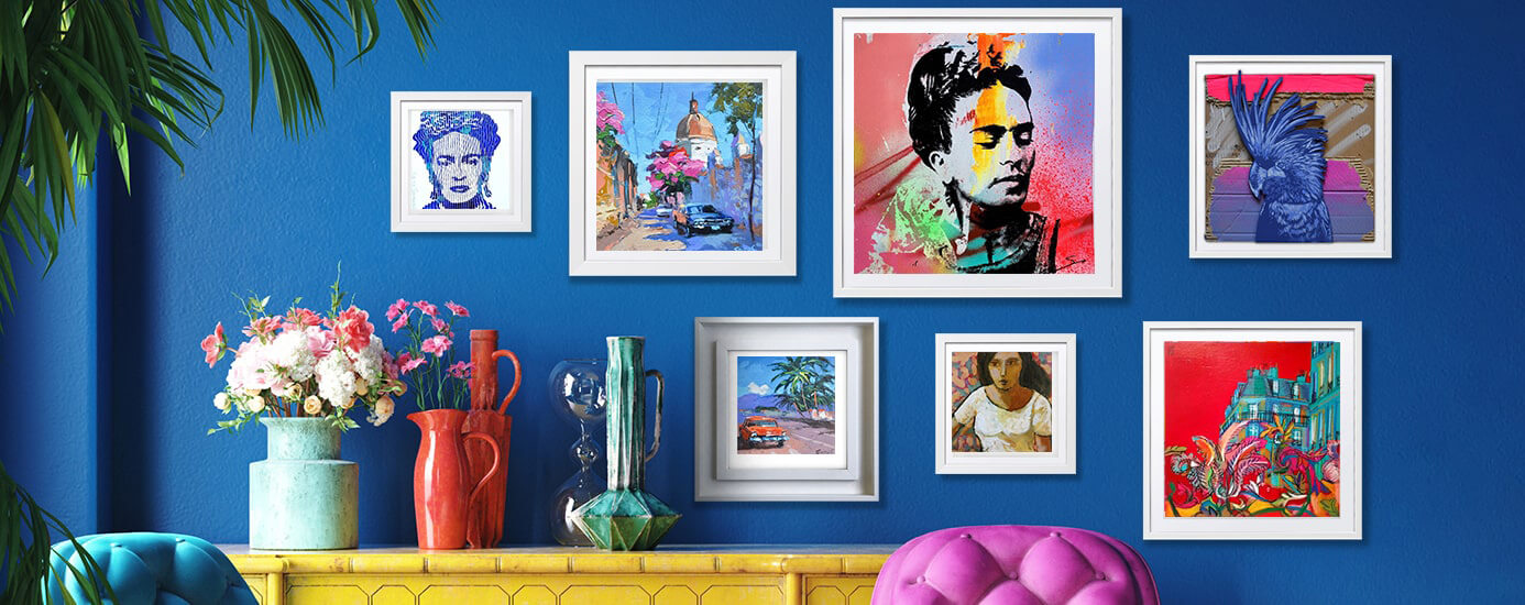 Viva el arte!, an art collection inspired by Frida Kahlo that makes us  travel to Latin America!