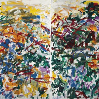 American Artist Joan Mitchell and Claude Monet at the Fondation Louis  Vuitton