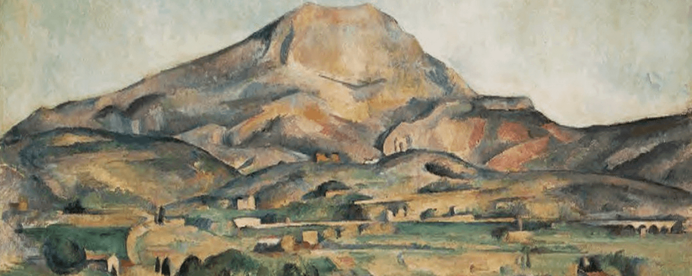 peinture paysage par paul cezanne