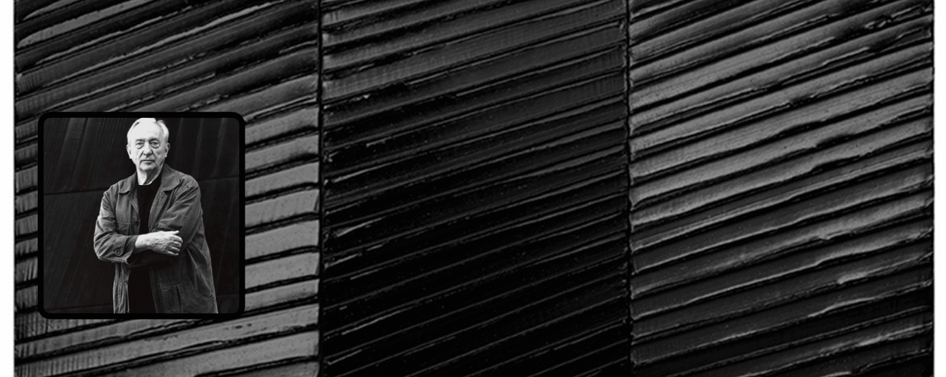 pierre soulages artiste qui met le noir en lumière 