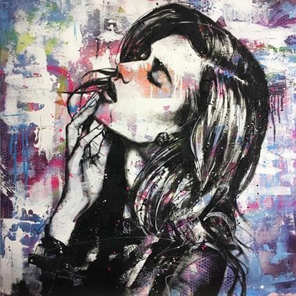 Peinture Velvet par Graffmatt | Tableau Street Art Acrylique, Graffiti Portraits