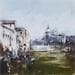 Gemälde Le grand canal de Venise von Poumelin Richard | Gemälde Figurativ Landschaften Öl