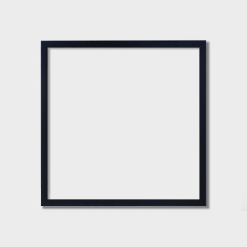 Frame Simplicity Black Matte by Carré d'artistes | Frame