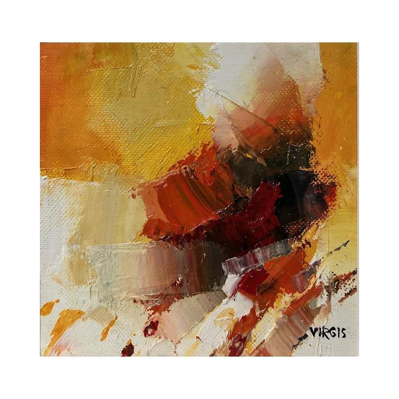 Peinture Tangerine Motif par Virgis | Tableau Huile
