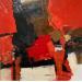 Peinture Red par Virgis | Tableau Figuratif Huile