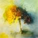 Painting Poetry tree 1 by Lundh Jonas | Painting Figurative Landscapes Acrylic