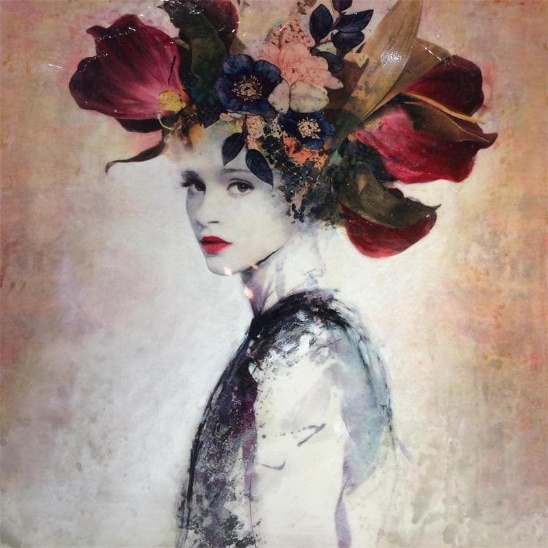 Painting Elegancia III by Bofill Laura | Painting  Acrylic