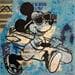 Peinture Mickey surf II par Kikayou | Tableau Graffiti