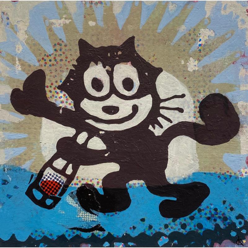 Painting Tasty by Okuuchi Kano  | Painting Pop-art Cardboard Animals, Pop icons