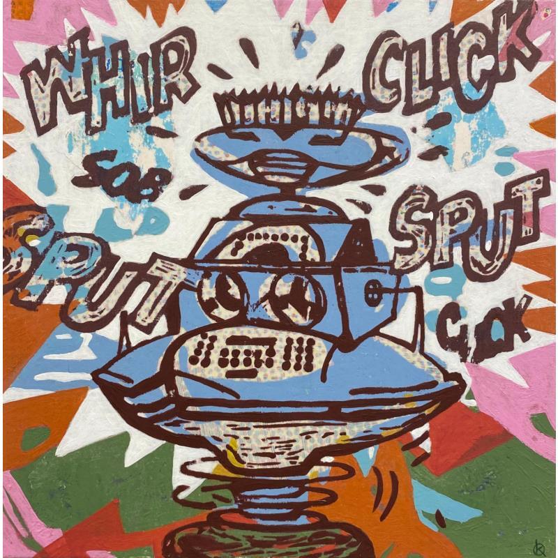 Gemälde Overheat von Okuuchi Kano  | Gemälde Pop-Art Pop-Ikonen Pappe