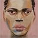 Painting Eliah by Torrecillas Yann | Painting Figurative Acrylic Portrait