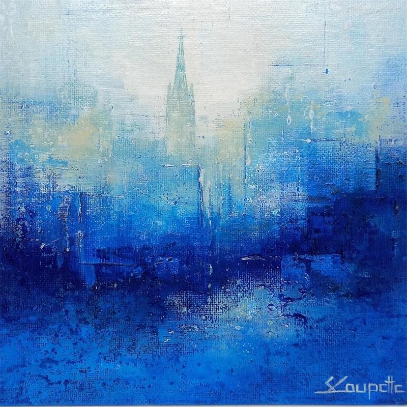 Painting HIDDEN by Coupette Steffi | Painting Abstract Acrylic Urban