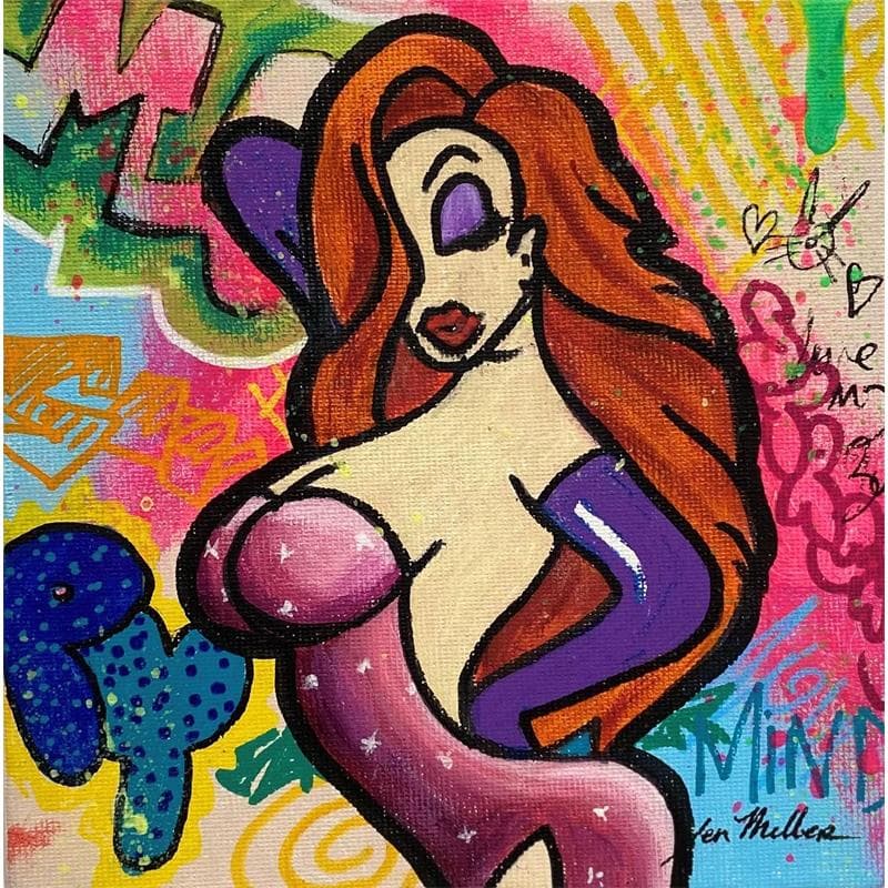 Peinture Jessy Pop par Miller Jen  | Tableau Street Art Icones Pop