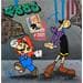 Gemälde Super Mario Love von Miller Jen  | Gemälde Street art Pop-Ikonen