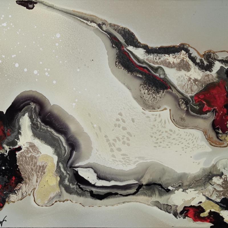 Painting C1318 by Naen | Painting Abstract Acrylic Minimalist