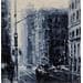 Peinture New york IV par Castellon Richell | Tableau Figuratif Huile Paysages Vues urbaines