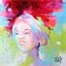 Painting Samba by Dubost | Painting Figurative Portrait Oil