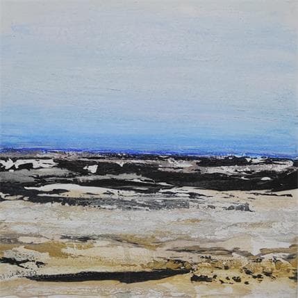 Painting Marée Basse 2 by Rocco Sophie | Painting Raw art Acrylic, Oil Landscapes, Marine