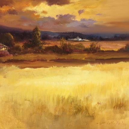 Painting Atardeceres by Cabello Ruiz Jose | Painting Figurative Oil Landscapes