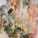 Peinture Des racines jusqu'au ciel par Bergeron Marie-Josée | Tableau Figuratif Portraits Scènes de vie Huile Acrylique Collage