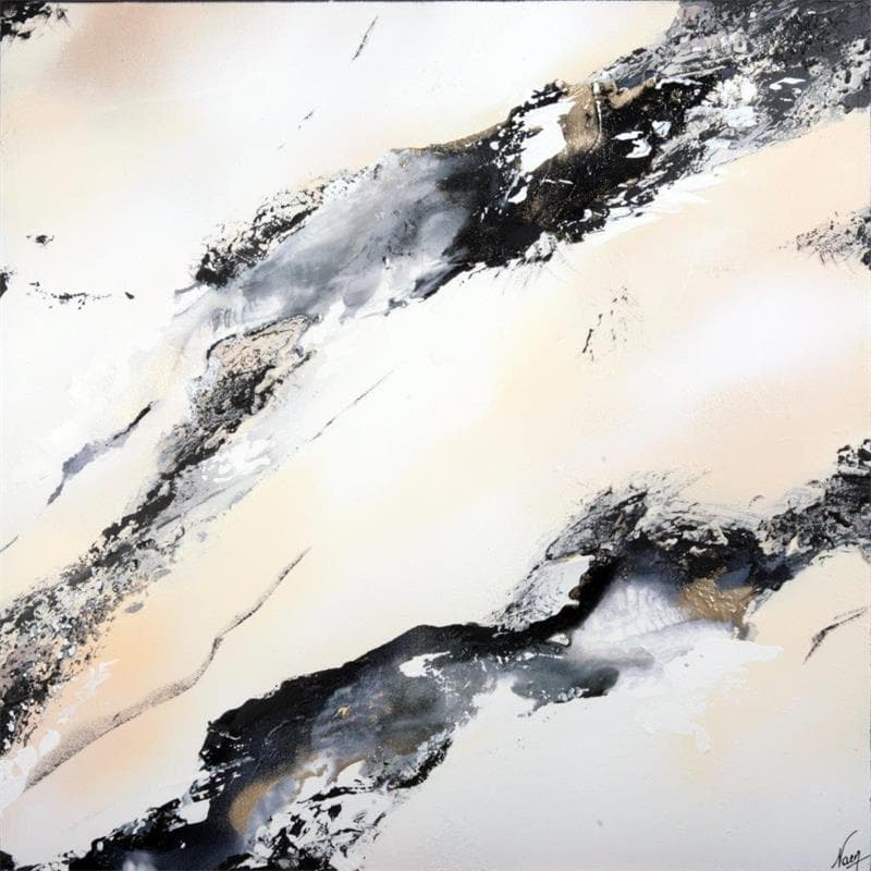 Painting 360 by Naen | Painting Abstract Mixed Minimalist