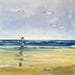 Gemälde Prise d'air marin  von Hanniet | Gemälde Figurativ Landschaften Marine Alltagsszenen Öl