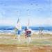 Gemälde In the mood for sail, envie de voile von Hanniet | Gemälde Figurativ Landschaften Marine Alltagsszenen Öl