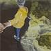 Peinture Marinière de lichen par Sand | Tableau Figuratif Scènes de vie Acrylique