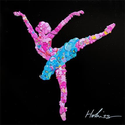 Peinture Danseuse I par Hokiss | Tableau Pop Art Mixte