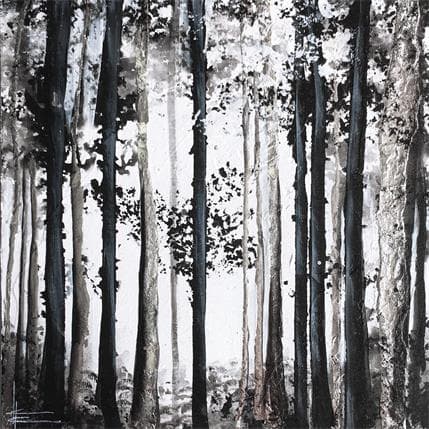 Painting Forêt précieuse by Locoge Alice | Painting Figurative Acrylic Landscapes, Pop icons