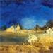 Painting La mouette by Dalban Rose | Painting Raw art Landscapes Oil