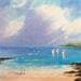 Painting oxygène by Lyn | Painting Figurative Landscapes Oil