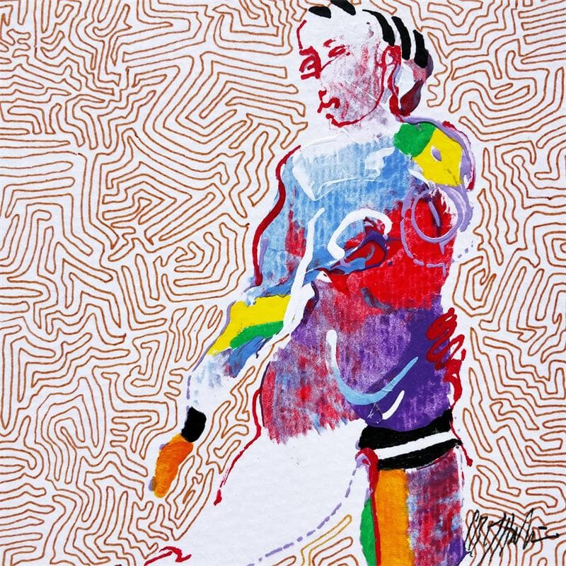 Painting 5730 by Cressanne | Painting Figurative Acrylic Nude