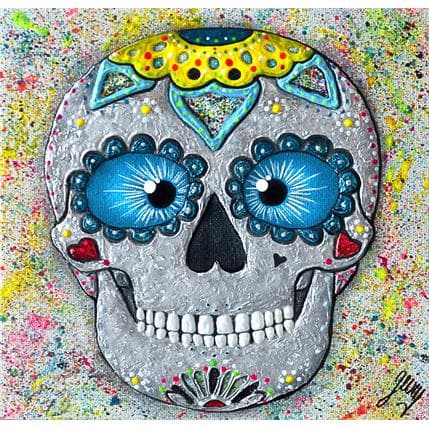 Painting Calavera by Geiry | Painting Pop icons