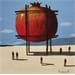 Painting Construction by Lionnet Pascal | Painting Surrealist Acrylic still-life