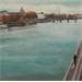 Painting River Seine 1 by Castignani Sergi | Painting Figurative Acrylic Urban