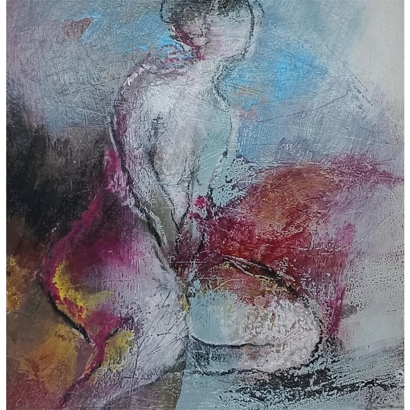 Painting Changement de code by Kerbastard Béatrice | Painting Figurative Acrylic Nude