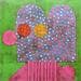 Peinture Pink nose 2 par Ortiz Gustavo | Tableau Art Singulier Mixte Portraits