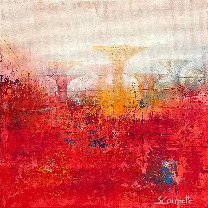 Painting Glow by Coupette Steffi | Painting Acrylic