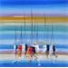 Gemälde Les Couleurs Passion von Fonteyne David | Gemälde Figurativ Marine Öl Acryl