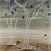 Peinture Giardino d'inverno par Nai | Tableau Illustration Mixte Paysages