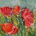 Painting Pivoines by Shahine | Painting Oil