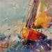 Gemälde Le vent von Hébert Franck | Gemälde Figurativ Landschaften Marine Öl