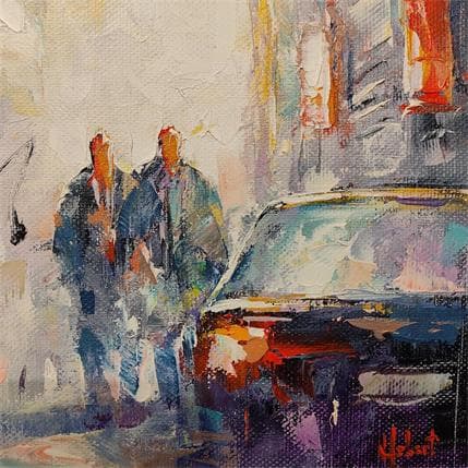 Painting Duo by Hébert Franck | Painting Figurative Oil Landscapes, Pop icons