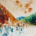 Painting Hallstatt View 2 by Reymond Pierre | Painting Figurative Landscapes Oil