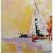 Gemälde Sailing von Menant Alain | Gemälde Acryl